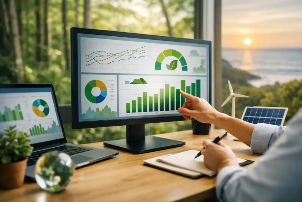 Esempi dashboard KPI sostenibilità efficaci